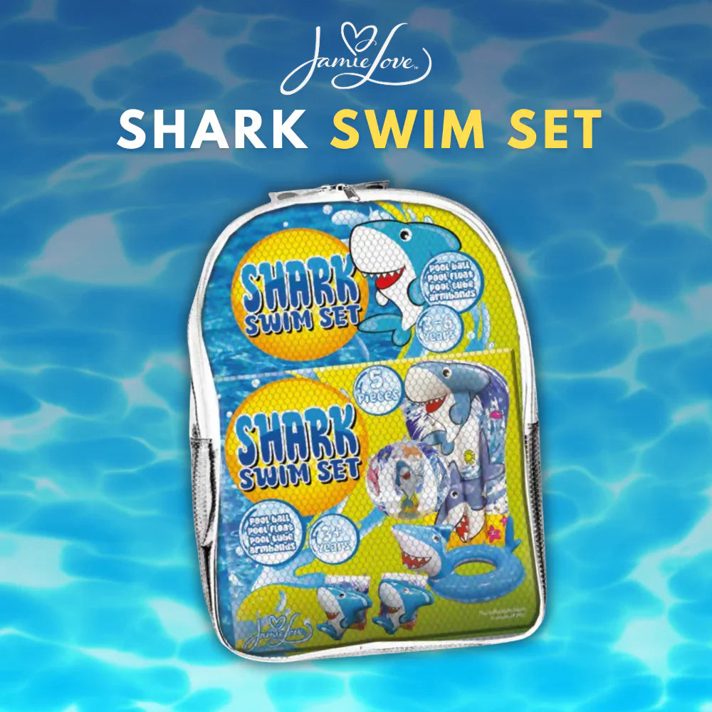 Jamie Love™ Shark 5-Piece Pool Swim Set