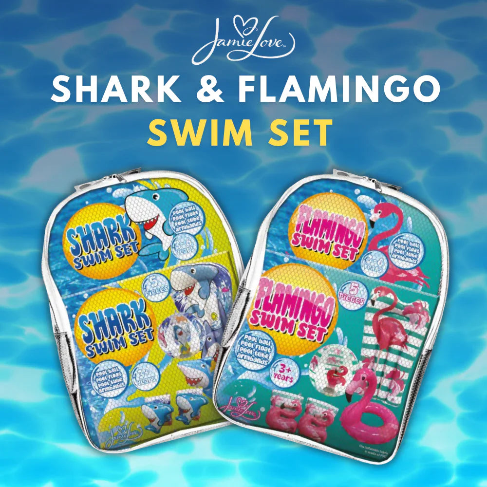 Jamie Love™ Flamingo 5-Piece Pool Swim Set